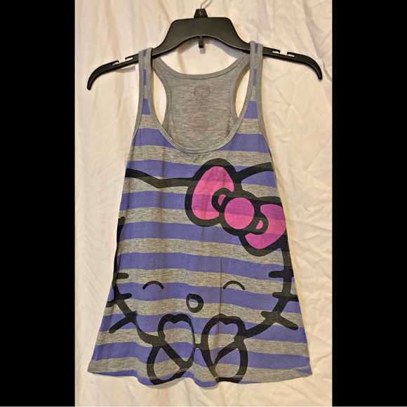 COPY - Hello Kitty Striped Tank Top - Picture 1 of 6